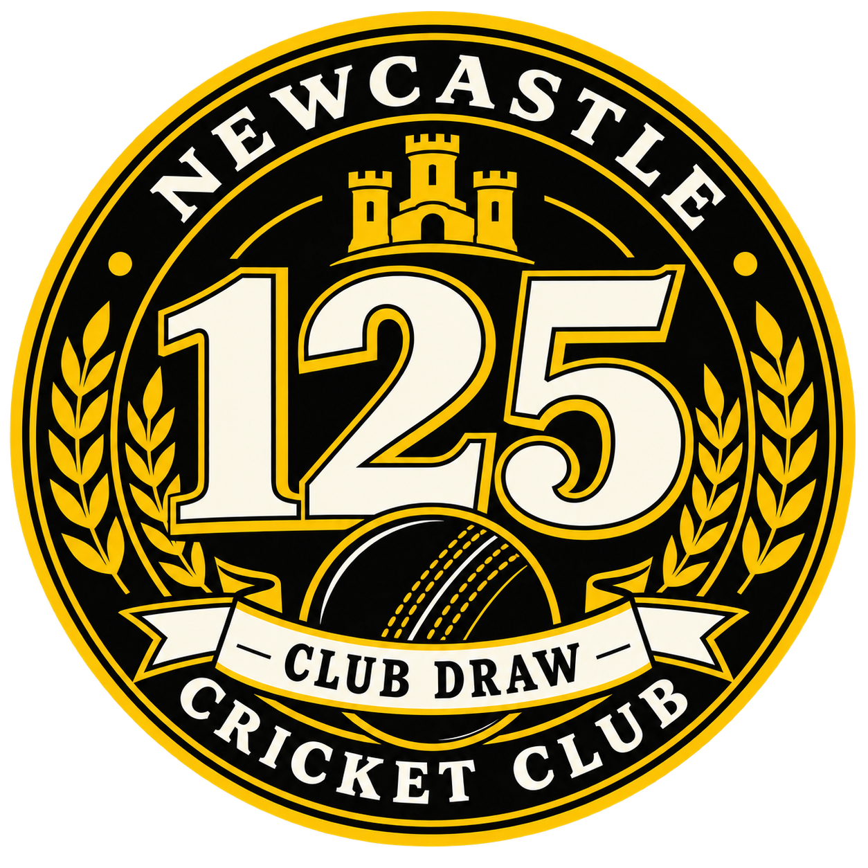 Newcastle Cricket Club 125 Club Draw